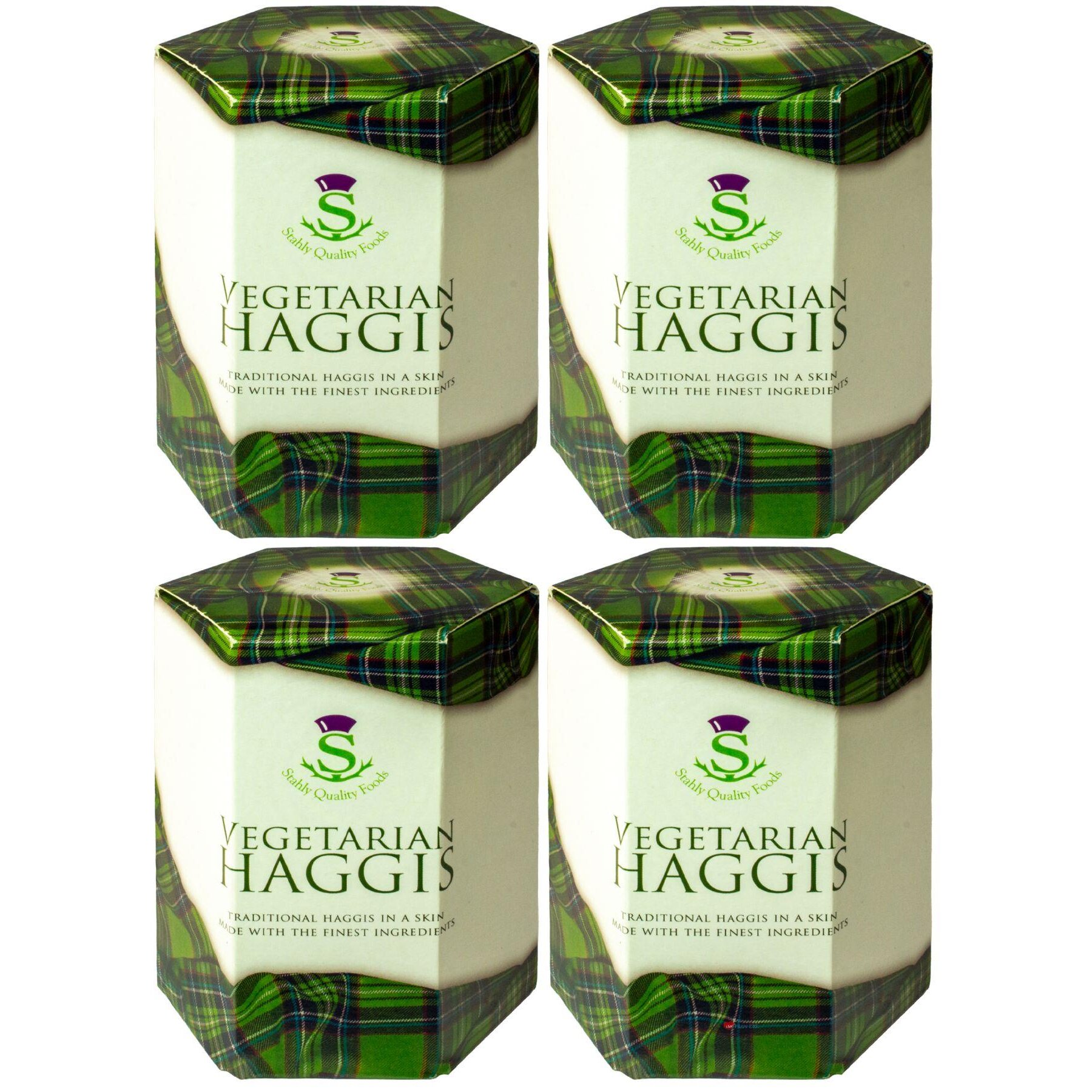 4 Pack Scottish Vegetarian Haggis in a Tin Scotland's National Dish